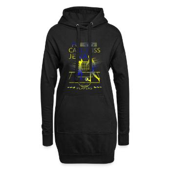 FC Carl Zeiss Jena - Hoodie-Kleid - Schwarz - Vorne