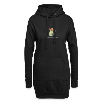 Avocados from Mexico - Hoodie-Kleid - Schwarz - Vorne