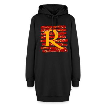 Bande E 232 R - Sweat-shirt à capuche long Femme - noir - Devant