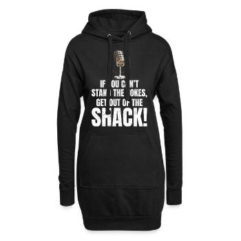 Amateur Amateur Radio Opérateur Humour Blagues - Sweat-shirt à capuche long Femme - noir - Devant