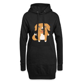 Toller Gift Idea - Hoodie-Kleid - Schwarz - Vorne