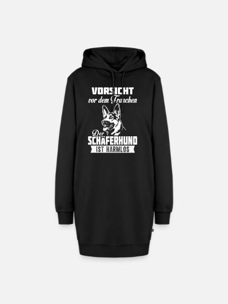 SCHÄFERSHUND - Hoodie-Kleid - Schwarz