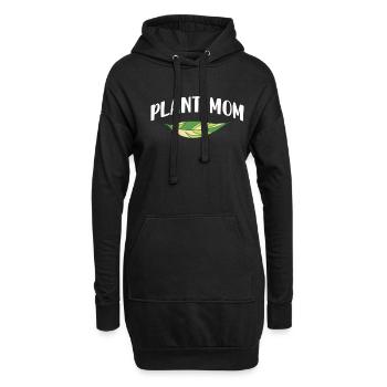 Planter Maman Chemise Jardinier Mère Fête des Mères Maman - Sweat-shirt à capuche long Femme - noir - Devant