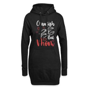 Crawfish Boil Mom Shirt Cadeau Fête des mères - Sweat-shirt à capuche long Femme - noir - Devant