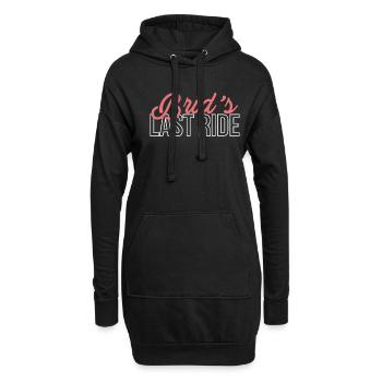 Brids Last Ride Shirt - Hoodie-Kleid - Schwarz - Vorne