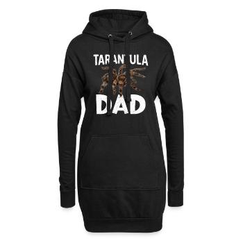 Vogelspinne Spinnen Haustier Vogelspinnen Sammler - Hoodie-Kleid - Schwarz - Vorne