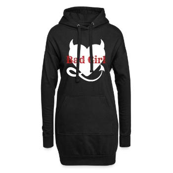 Bad Girl - Sweat-shirt à capuche long Femme - noir - Devant