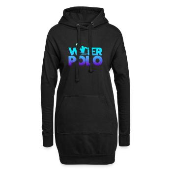 Water Polo Water Polo Water Polo Cadeau - Sweat-shirt à capuche long Femme - noir - Devant