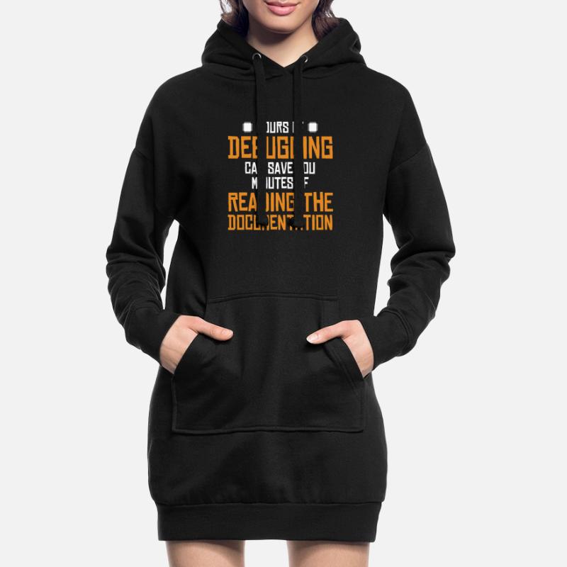 Hours Of Debugging Software Engineer Developer Hoodie Dress