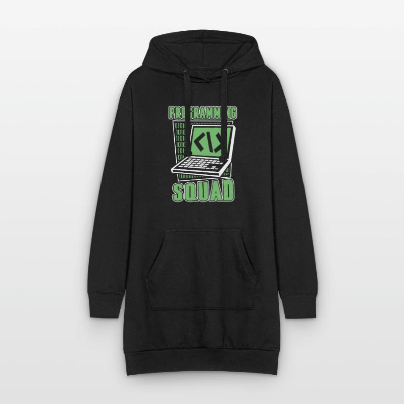 Programming Squad Softwareentwickler Developer Hoodie-Kleid