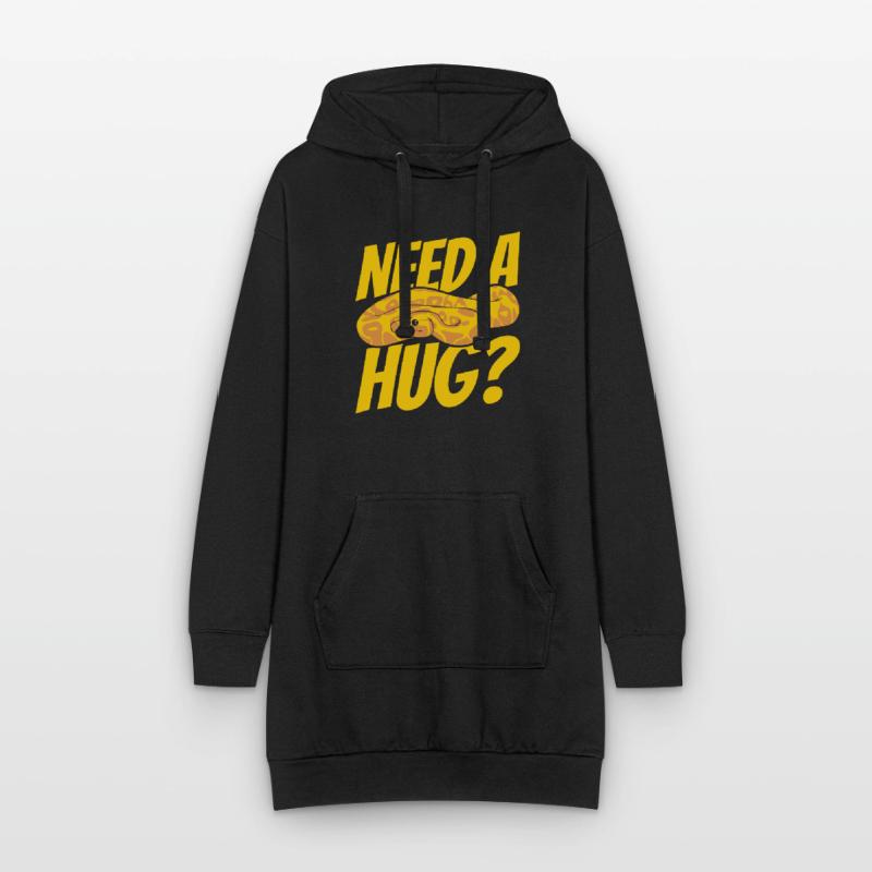 Need A Hug Python Snake Python Breeder Banana Hoodie Dress