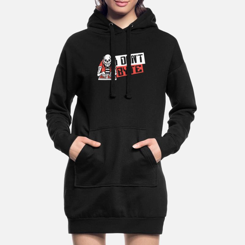 I Don't Byte Software Engineer Developer Coder Hoodie Dress