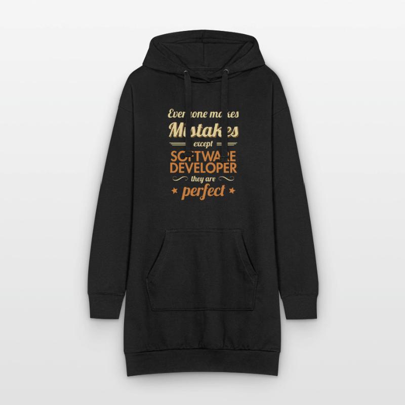 Software Developer are Perfect Developer Coder Hoodie-Kleid