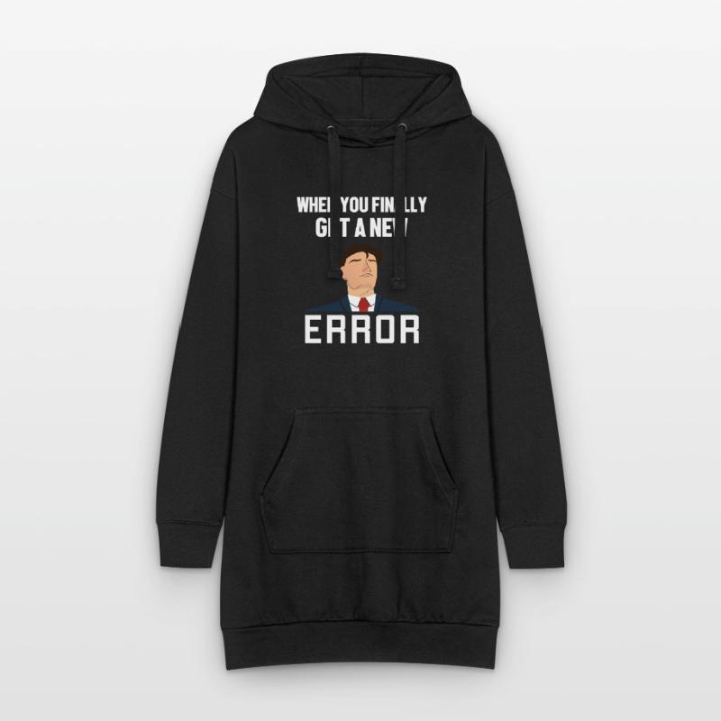 Get a New Error Software Developer Developer Hoodie Dress