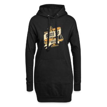 Né pour argumenter Conseiller juridique Procureur général - Sweat-shirt à capuche long Femme - noir - Devant