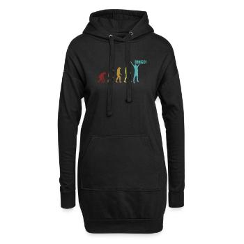 Bingo Evolution Professioneller Anrufer Daubers Bingo - Hoodie-Kleid - Schwarz - Vorne