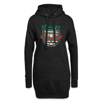 Blow Me Dudelsack Unterricht Blasrohr Great Highland - Hoodie-Kleid - Schwarz - Vorne