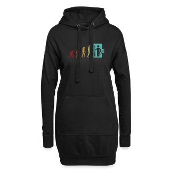 Elevator Technician Evolution Inspector Elevator - Hoodie Dress - black - Front