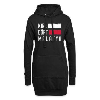 Malatya 44 Türkei Turkiye Geschenk Urlaub TR Türk - Hoodie-Kleid - Schwarz - Vorne