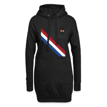 Grande victoire néerlandaise - Sweat-shirt à capuche long Femme - noir - Devant