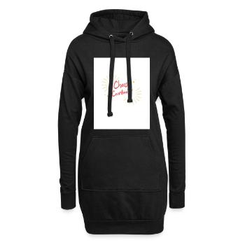 Koordinator von Common Chaos - Hoodie-Kleid - Schwarz - Vorne