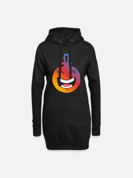 Christmas Ball - Hoodie Dress - black