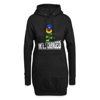 ukraine selensky free krim stand with kiew - Hoodie-Kleid - Schwarz - Vorne