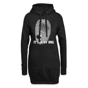 Badminton - It's in my DNA - Hoodie Dress - black - Front