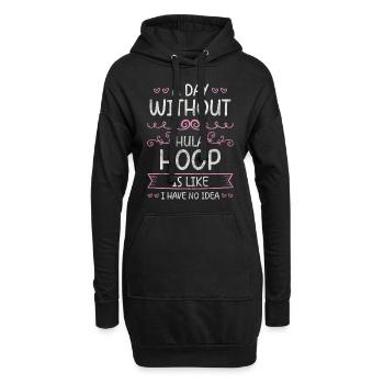 Mature Tendance Fit Hanche - Sweat-shirt à capuche long Femme - noir - Devant