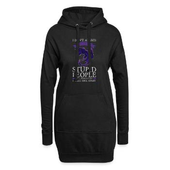 Dragon Dragon Créature Mythique Cadeau - Sweat-shirt à capuche long Femme - noir - Devant