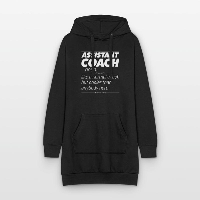 Trainer Assistent Couch Assistenten Geschenk Hoodie-Kleid
