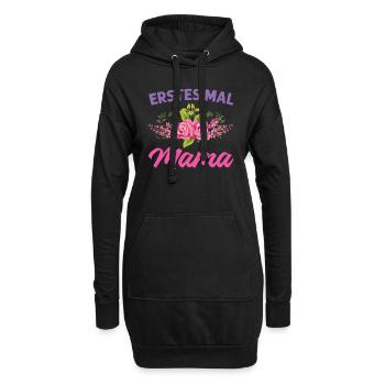 Mutter Mama Tochter Geschenk - Hoodie-Kleid - Schwarz - Vorne