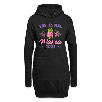 Mutter Mama Tochter Geschenk - Hoodie-Kleid - Schwarz - Vorne