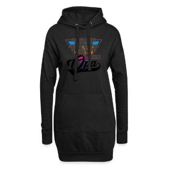 Grossvater opa Opas Geschenk - Hoodie-Kleid - Schwarz - Vorne