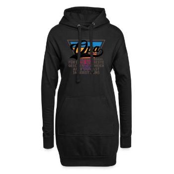 Grossvater opa Opas Geschenk - Hoodie-Kleid - Schwarz - Vorne