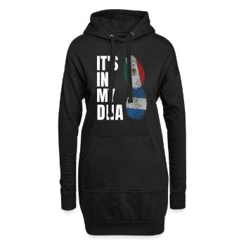 Anime & Ramen Anime Ramen Geschenk - Hoodie-Kleid - Schwarz - Vorne