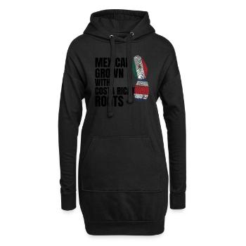 Anime & Ramen Anime Ramen Geschenk - Hoodie-Kleid - Schwarz - Vorne