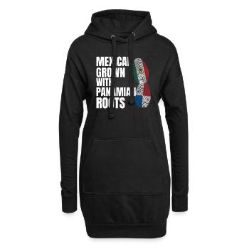 Anime & Ramen Anime Ramen Geschenk - Hoodie-Kleid - Schwarz - Vorne