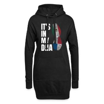 Anime & Skizzieren Mädchen Anime Skizzieren Gesche - Hoodie-Kleid - Schwarz - Vorne