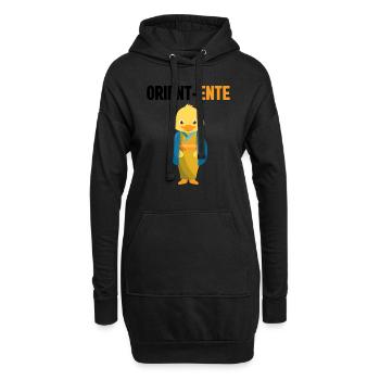 Lustig Ironie Ente Ente Sarkasmus Geschenk - Hoodie-Kleid - Schwarz - Vorne