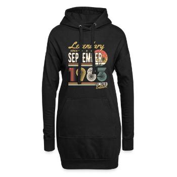 Legendary since September 1983 Limited Edition - Sweat-shirt à capuche long Femme - noir - Devant