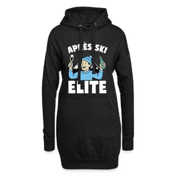 Après Ski Elite Celebration - Sweat-shirt à capuche long Femme - noir - Devant