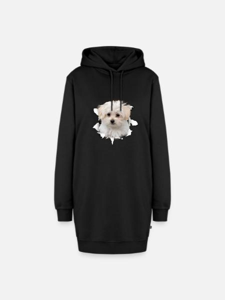 Malteser - Malteser - Hoodie-Kleid - Schwarz