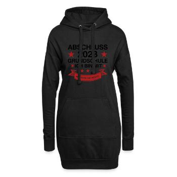 Grundschule Abschluss 2023 Grundschulabschluss Ges - Hoodie-Kleid - Schwarz - Vorne