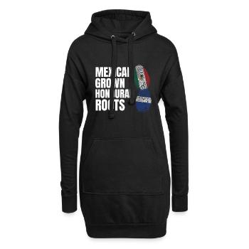 Basketball & Tacos Baseball Tacos Geschenk - Hoodie-Kleid - Schwarz - Vorne