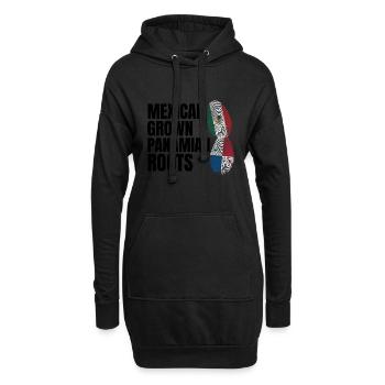 Anime & Ramen Anime Ramen Geschenk - Hoodie-Kleid - Schwarz - Vorne