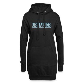 VACANCES - Sweat-shirt à capuche long Femme - noir - Devant