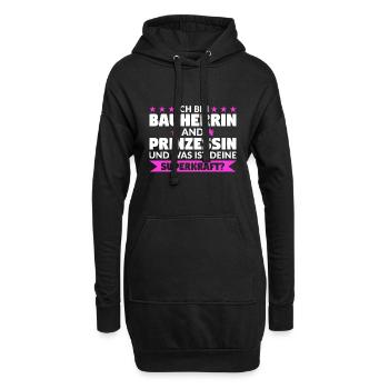 Bauherrin Bauherr Bauherrinnen Geschenk - Hoodie-Kleid - Schwarz - Vorne