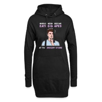 Design d’épicerie pour les jeunes fiers Pinoys - Sweat-shirt à capuche long Femme - noir - Devant
