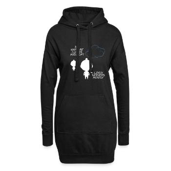 Programmer - Hoodie Dress - black - Front